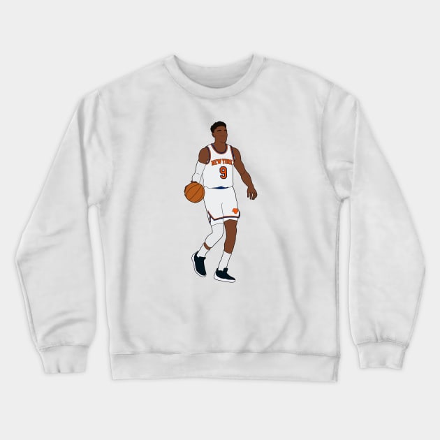 RJ Barrett Minimal Crewneck Sweatshirt by whelmd